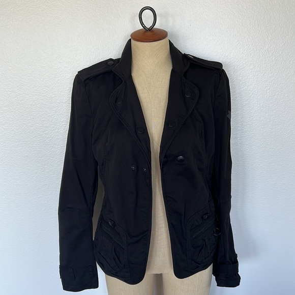 Diesel Black Blazer Jacket Size M - Picture 3 of 14
